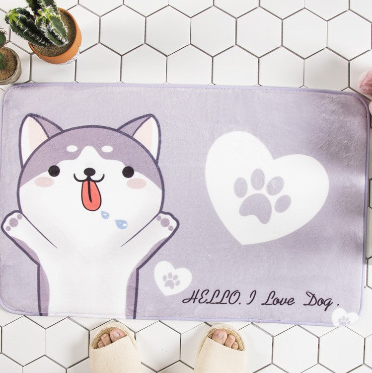 Cartoon Cute Patterned Entryway Doormat Runners Rugs Kitchen Bathroom Anti-skip Mats
