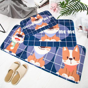 Cartoon Cute Patterned Entryway Doormat Runners Rugs Kitchen Bathroom Anti-skip Mats
