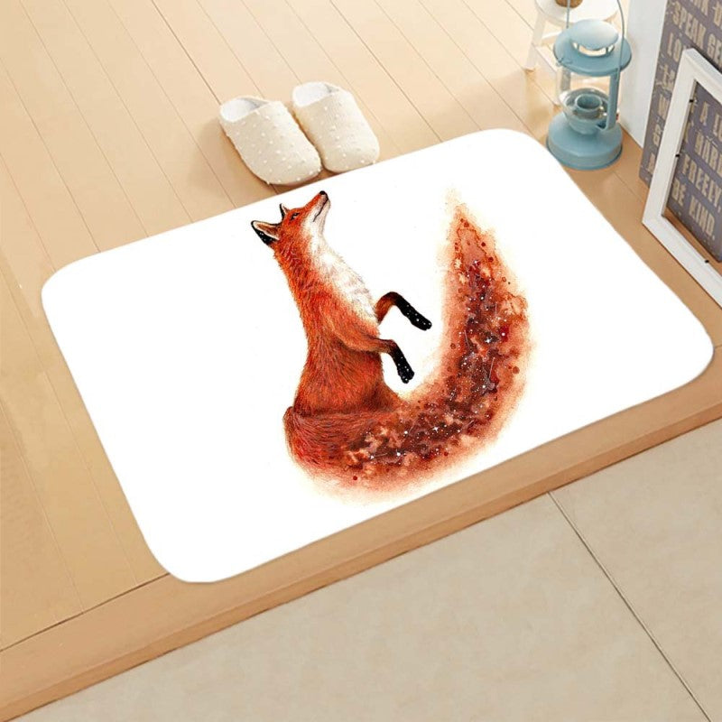 Red Dog Flannel Lovely Modern Patterned Simplicity Entryway Doormat Rugs Kitchen Bathroom Anti-slip Mats