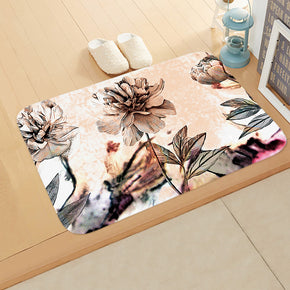 Oil Painting Printed Pattern Modern Simplicity Entryway Doormat Rugs Kitchen Bathroom Anti-slip Mats 02