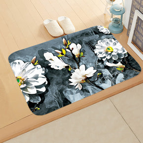 Oil Painting Printed Pattern Modern Simplicity Entryway Doormat Rugs Kitchen Bathroom Anti-slip Mats 06