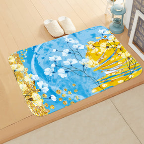 Oil Painting Printed Pattern Modern Simplicity Entryway Doormat Rugs Kitchen Bathroom Anti-slip Mats 12