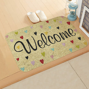 ¡°Welcome¡± Pattern Modern Simplicity Entryway Doormat Rugs Kitchen Bathroom Anti-slip Mats 08