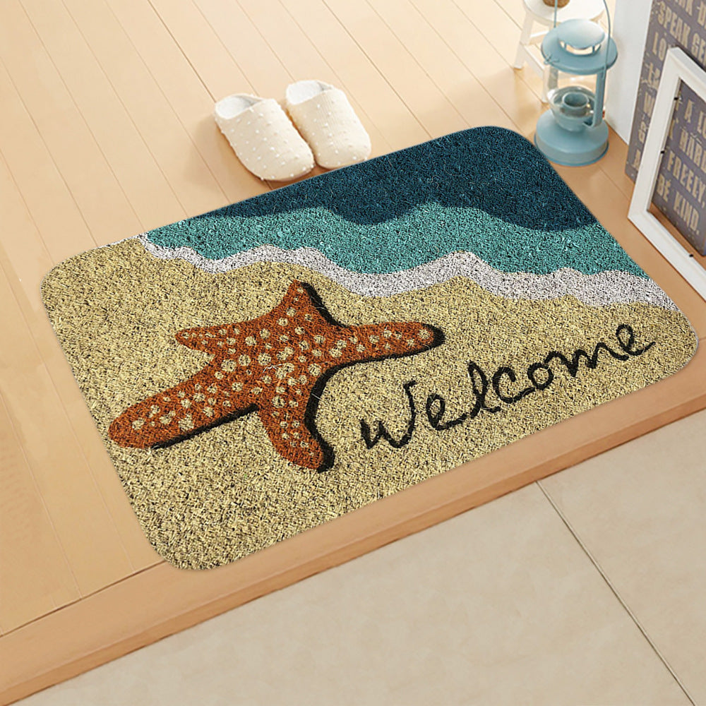 ¡°Welcome¡± Pattern Modern Simplicity Entryway Doormat Rugs Kitchen Bathroom Anti-slip Mats 10