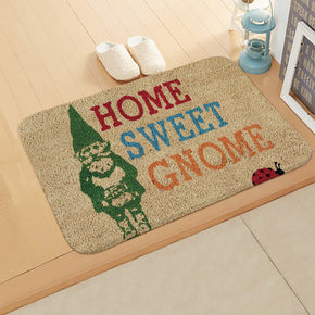 Welcome Home Pattern Modern Simplicity Entryway Doormat Rugs Kitchen Bathroom Anti-slip Mats 07