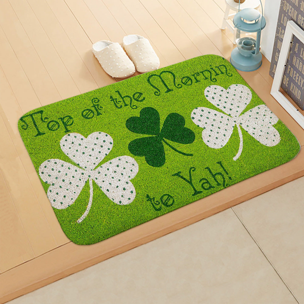 Welcome Home Pattern Modern Simplicity Entryway Doormat Rugs Kitchen Bathroom Anti-slip Mats 09
