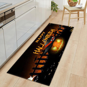 Halloween Series Pattern Entryway Doormat Runners Rugs Kitchen Bathroom Anti-slip Mats 06