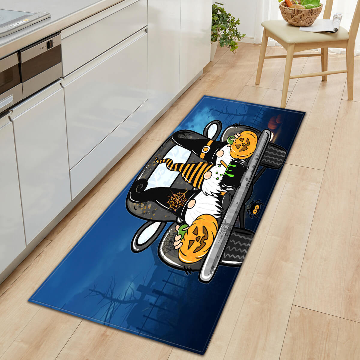 Halloween Series Pattern Entryway Doormat Runners Rugs Kitchen Bathroom Anti-slip Mats 20