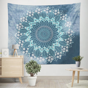 Vintage 3D Floral Patterned Decor Hanging Rugs Wall Art Tapestries for Bedroom Living Room Hall Dorm 06