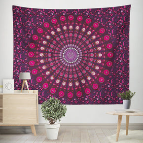 Vintage 3D Floral Patterned Decor Hanging Rugs Wall Art Tapestries for Bedroom Living Room Hall Dorm 16