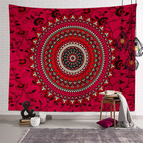 Gorgeous Vintage Floral Patterned Decor Hanging Rugs Wall Art Tapestries for Bedroom Living Room Hall Dorm 01