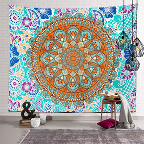 Gorgeous Vintage Floral Patterned Decor Hanging Rugs Wall Art Tapestries for Bedroom Living Room Hall Dorm 02