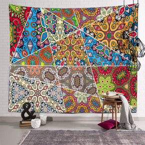 Gorgeous Vintage Floral Patterned Decor Hanging Rugs Wall Art Tapestries for Bedroom Living Room Hall Dorm 06