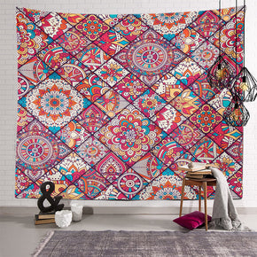 Gorgeous Vintage Floral Patterned Decor Hanging Rugs Wall Art Tapestries for Bedroom Living Room Hall Dorm 14