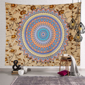 Gorgeous Vintage Floral Patterned Decor Hanging Rugs Wall Art Tapestries for Bedroom Living Room Hall Dorm 25