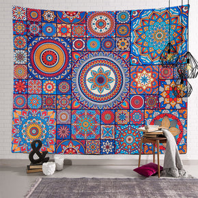 Gorgeous Vintage Floral Patterned Decor Hanging Rugs Wall Art Tapestries for Bedroom Living Room Hall Dorm 31