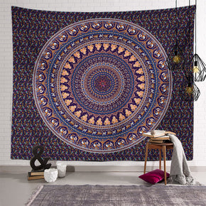 Gorgeous Vintage Floral Patterned Decor Hanging Rugs Wall Art Tapestries for Bedroom Living Room Hall Dorm 38