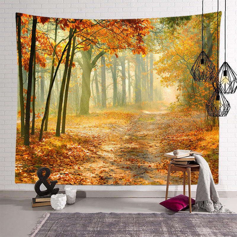 Plant Landscape Patterned Decor Hanging Rugs Wall Art Tapestries for Bedroom Living Room Hall Dorm 02