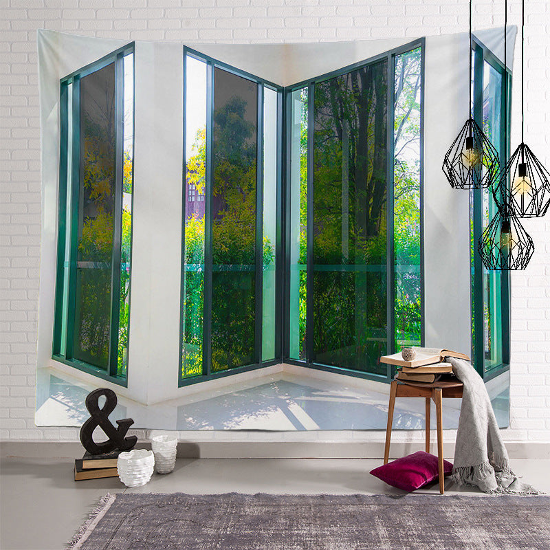 Plant Landscape Patterned Decor Hanging Rugs Wall Art Tapestries for Bedroom Living Room Hall Dorm 06