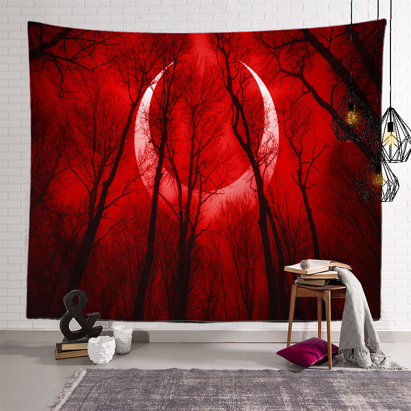 Plant Landscape Patterned Decor Hanging Rugs Wall Art Tapestries for Bedroom Living Room Hall Dorm 19