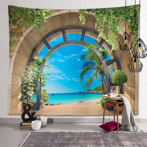 Forest Landscape Patterned Decor Hanging Rugs Wall Art Tapestries for Bedroom Living Room Hall Dorm 13