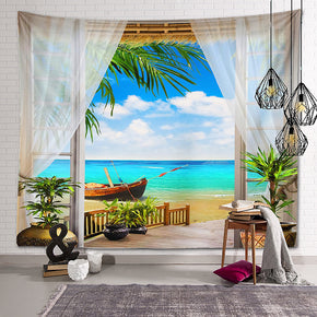 Forest Landscape Patterned Decor Hanging Rugs Wall Art Tapestries for Bedroom Living Room Hall Dorm 18
