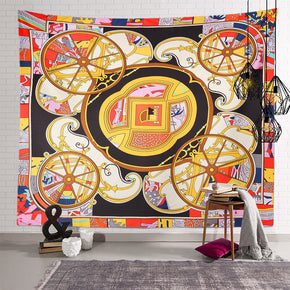 Steed Vintage Patterned Decor Hanging Rugs Wall Art Tapestries for Bedroom Living Room Hall Dorm 14