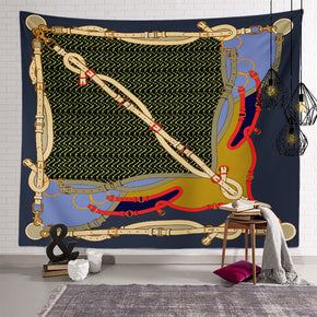 Steed Vintage Patterned Decor Hanging Rugs Wall Art Tapestries for Bedroom Living Room Hall Dorm 17