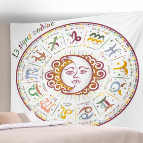 Moon Sun Pattern Sofa Background Wall Decoration Tapestry for Bedroom Living Room Hall 11