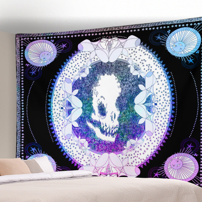 Moon Sun Pattern Sofa Background Wall Decoration Tapestry for Bedroom Living Room Hall 23