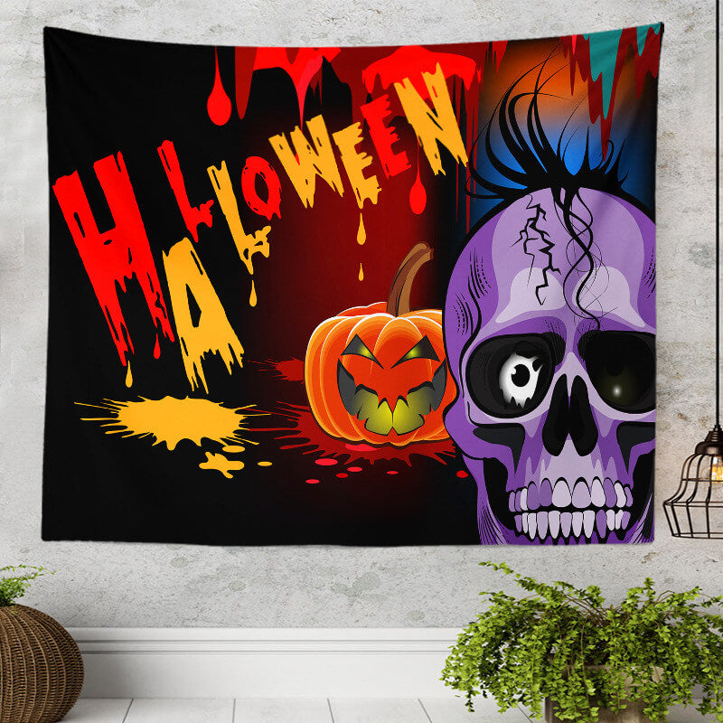 17 New Style Halloween Tapestries for Party Background Wall Decoration Bedroom Living Room