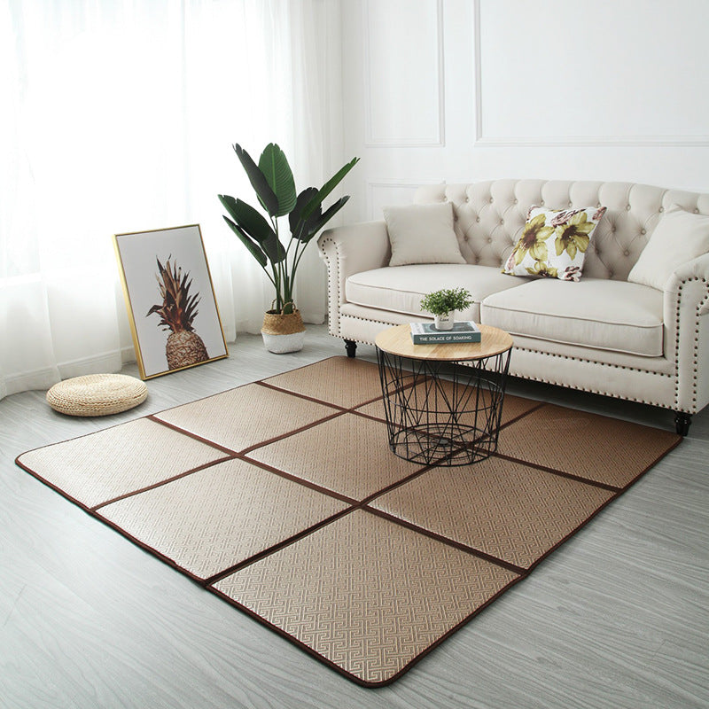 01 Japanese Tatami Mat Foldable Rattan Futon Mattress Baby Crawling Mat Guest Mattress