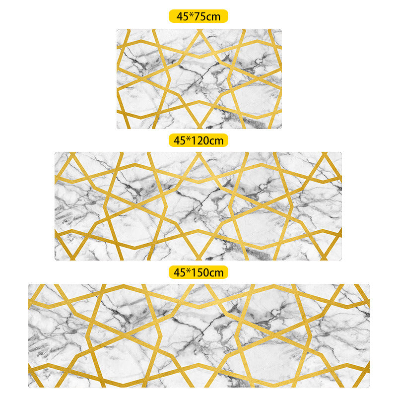 Quality Modern Patterned Geometric Entryway Doormat Runners Rugs Kitchen Bathroom Anti-skip Mats