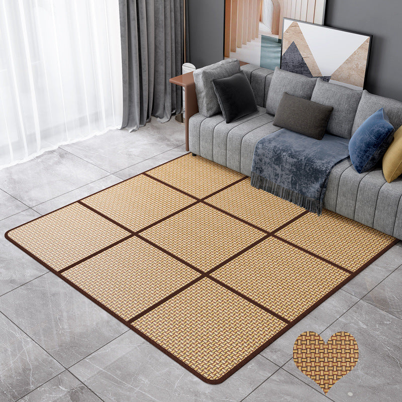 08 Japanese Tatami Mat Foldable Rattan Futon Mattress Baby Crawling Mat Guest Mattress