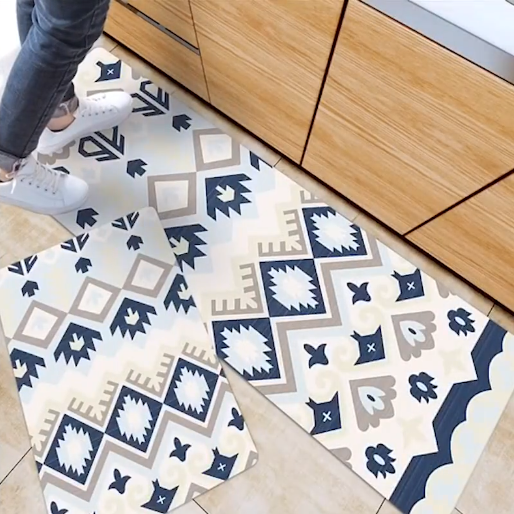 Moroccan Modern Patterned Geometric Entryway Doormat Runners Rugs Kitchen Bathroom Anti-skip Mats