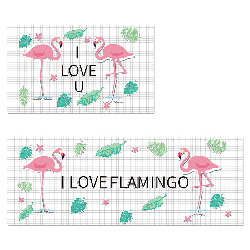 Fashion Love Modern Patterned Geometric Entryway Doormat Runners Rugs Kitchen Bathroom Anti-skip Mats