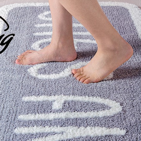 Grey Shaggy Soft Patterned Runners Living Room Girls Bedroom Kids Room Bedside Floor Rugs