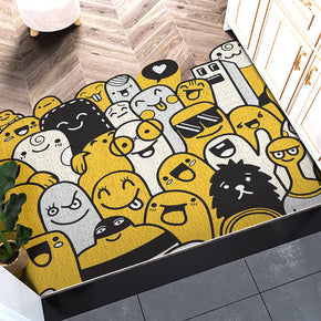 Horizontal Version Cuttable Cute Cartoon Wear-resistant Dust-removing Anti-slip DoorMat 13