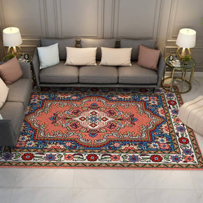 Colorful Distressed Pattern Soft Faux Cashmere Shaggy Rugs For Living Room Bedroom Hall Carpet 22
