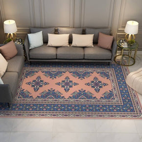 Colorful Distressed Pattern Soft Faux Cashmere Shaggy Rugs For Living Room Bedroom Hall Carpet 26