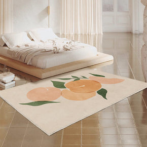 03 Faux Cashmere Vintage Floral Soft Shaggy Area Rugs For Bedroom Living Room Bedside Office