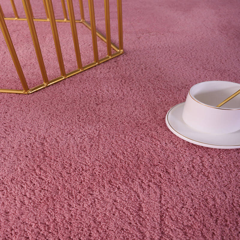 Cherry Blossom Pink Simple Faux Cashmere Shaggy Area Rugs For Living Room Bedroom Bedside Carpets