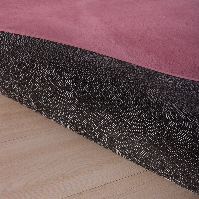 Cherry Blossom Pink Simple Faux Cashmere Shaggy Area Rugs For Living Room Bedroom Bedside Carpets