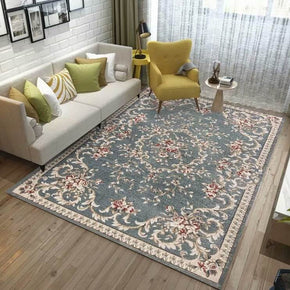 05 Vintage Pattern Faux Cashmere Soft Shaggy Area Rugs For Living Room Bedroom Hall Carpets