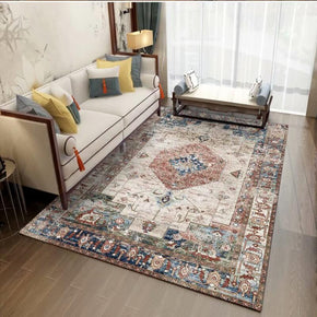 11 Vintage Pattern Faux Cashmere Soft Shaggy Area Rugs For Living Room Bedroom Hall Carpets