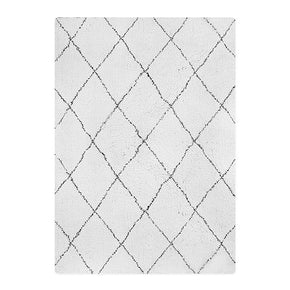 Moroccan Style Striped Shaggy Cotton For Living Room Bedroom Kids Room Hall Area Rug Carpet
