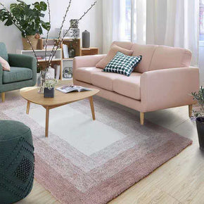 Gradient Red Rectangular Pattern Carpets For Living Room Bedroom Hall