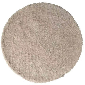 Solid Colour Round Rugs Pattern Carpets For Living Room Bedroom Hall