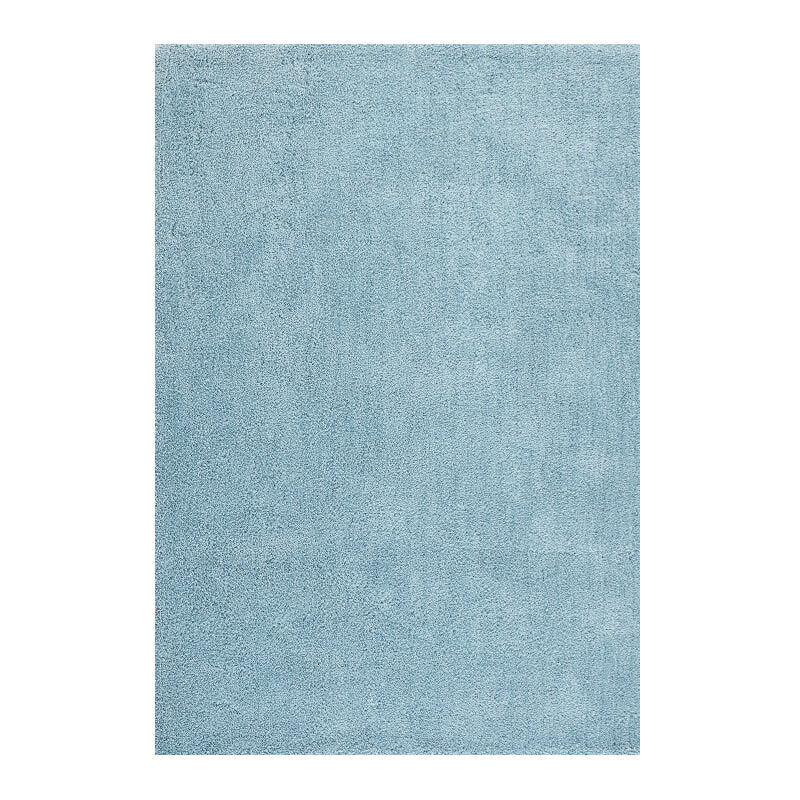 Blue Solid Colour Soft and Comfortable Rugs Carpets For Living Room Bedroom Hall