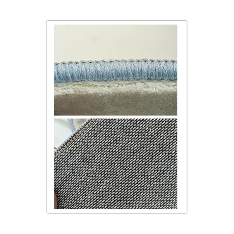 Blue Interesting Patterned Carpets Soft and Comfortable Area Rug For Bedroom Hall Living Room Office